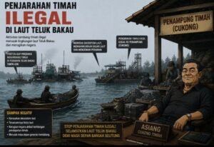 Aksi Asiang Sukses Bikin Kolektor Timah  Lokal Belinyu Dipaksa Jadi Penonton