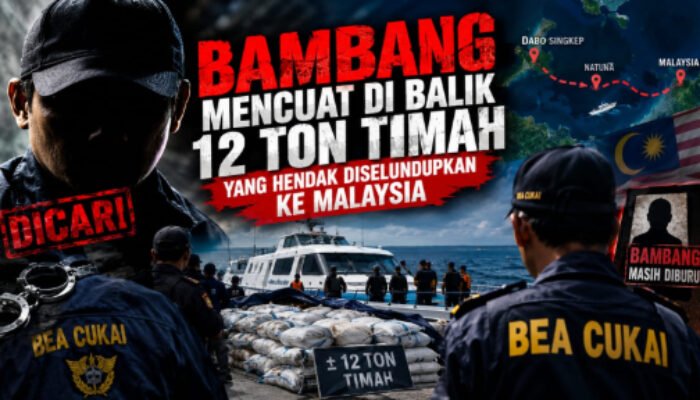 Pintu Gelap Selat Melaka: Nakhoda Halim Kote Bernyanyi, Bea Cukai Buru Pemilik 12 Ton Timah Bernama Bambang!